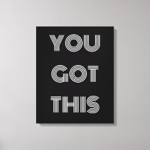 Schwarz Personalisiert GOT DU DIES Motivierend