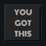 Schwarz Personalisiert GOT DU DIES Motivierend Magnet<br><div class="desc">Schwarz Personalisiert GOT DU DIES Motivierend</div>