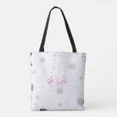 Schwarz-Pink-Celestial-Braut Tasche (Rückseite)