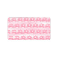 Schwarz-Pink-Muster der Princess Carriages