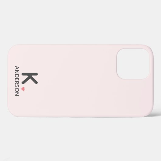 Schwarz Pink Niedliche Weibchen Case-Mate iPhone Hülle (Rückseite (Horizontal))