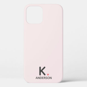 Schwarz Pink Niedliche Weibchen Case-Mate iPhone Hülle