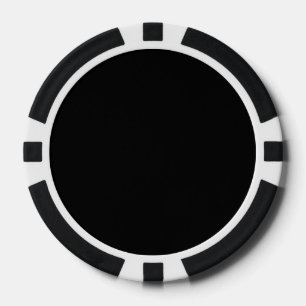 Schwarz Pokerchips