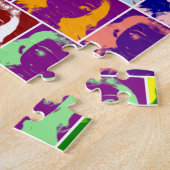 Schwarz-Pop Puzzle (Seite)