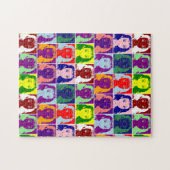 Schwarz-Pop Puzzle (Horizontal)