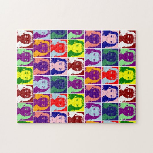 Schwarz-Pop Puzzle (Horizontal)