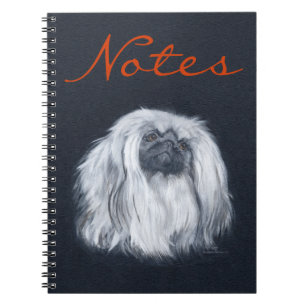 Schwarz-Portrait Notizblock