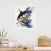 Schwarz Poster (Küche)