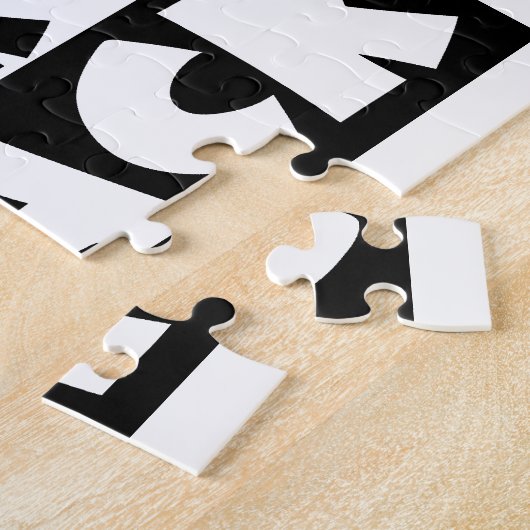 Schwarz Puzzle (Seite)