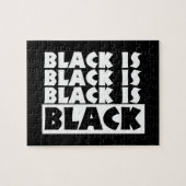 Schwarz Puzzle (Horizontal)