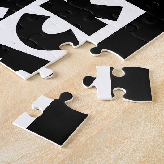 Schwarz Puzzle (Seite)