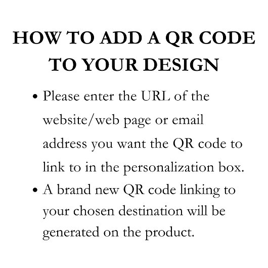 Schwarz | QR Code Fabric Closing Labels Etiketten