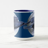 Schwarz-Raven-Gothic, keltisch, wiccan Tasse (Zentrum)