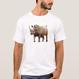 Schwarz Rhino T-Shirt