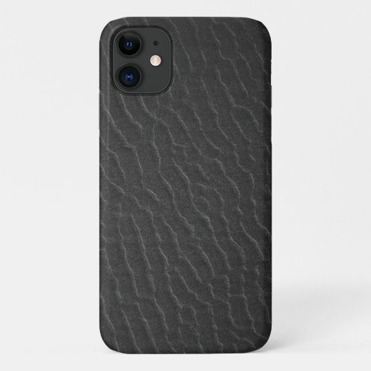 Schwarz-Rippling Texturmuster Druck Case-Mate iPhone Hülle (Rückseite)