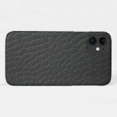 Schwarz-Rippling Texturmuster Druck Case-Mate iPhone Hülle (Rückseite (Horizontal))