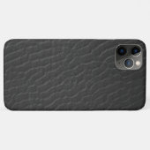 Schwarz-Rippling Texturmuster Druck Case-Mate iPhone Hülle (Rückseite (Horizontal))