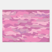 Schwarz-Rosa-Camouflage Geschenkpapier Set (Vorderseite 3)