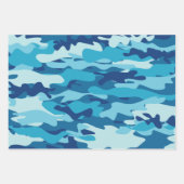 Schwarz-Rosa-Camouflage Geschenkpapier Set (Vorderseite 2)