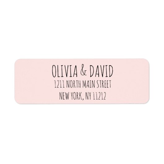 Schwarz Rosa Einfache handgeschriebene Textdatei (Vorne)