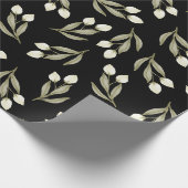 Schwarz-Rosa-Folksfresser-Papier Geschenkpapier (Ecke)