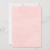 Schwarz-Rosa-Fotomaterial 16 . Geburtstag Einladung (Rückseite)