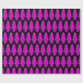 Schwarz-Rosa-Geist Geschenkpapier (Flach)