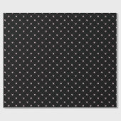 Schwarz & Rosa Geschenkverpackungspapier mit Bogen Geschenkpapier (Flach)