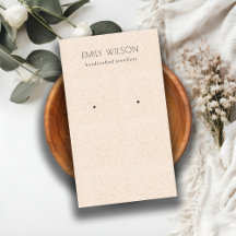 Schwarz-Rosa-Keramik Textur Ohrring-Display