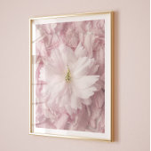 Schwarz-Rosa-Kirsche Blüte Fotografie Wandkunst Poster