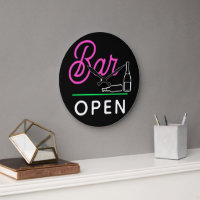 Schwarz-Rosa-Kronengrün, Retro-Bar geöffnet