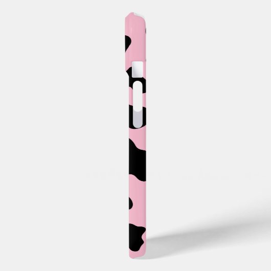 Schwarz-Rosa-Kuh-Kuh-Kugel drucken Case-Mate iPhone Hülle (Rückseite / Links)