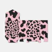 Schwarz-Rosa-Kuh-Kuh-Kugel drucken Geschenkschachtel (Ungefaltet)