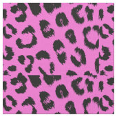 Schwarz-Rosa-Leopard Stoff (Nahaufnahme)