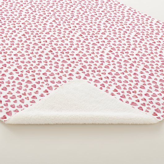 Schwarz-Rosa-Liebe Sherpadecke (3/4)