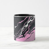 Schwarz-Rosa-Marmor Tasse (Zentrum)