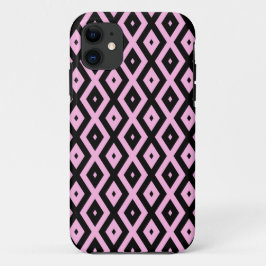 Schwarz-Rosa-Muster Case-Mate iPhone Hülle