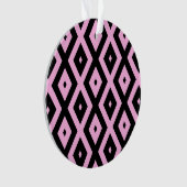Schwarz-Rosa-Muster Ornament (Vorderseite)