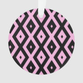 Schwarz-Rosa-Muster Ornament (Vorderseite)