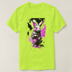Schwarz-Rosa Ostersonniger T - Shirt