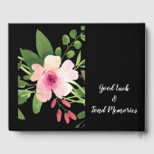 Schwarz-Rosa-Party Gästebuch (Rückseite)