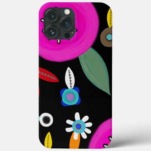 Schwarz-Rosa RUPYDETEQUILA Case-Mate iPhone Hülle (Rückseite)