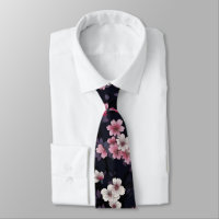 Schwarz-Rosa-Sakura-Blume, Musterdesign,