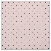 Schwarz-Rosa-Schwarz-Mini-Polka-Punktmuster Stoff (Muster)