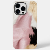 Schwarz Rosa Schwarzes Schwarzes Weiß Tier Case-Mate iPhone Hülle (Rückseite)