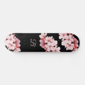 Schwarz Rosa Skateboard (Horizontal)