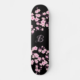 Schwarz Rosa Skateboard