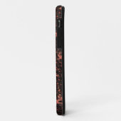 Schwarz-Rosa-Snakeskin-Muster Case-Mate iPhone Hülle (Hinten/Links)
