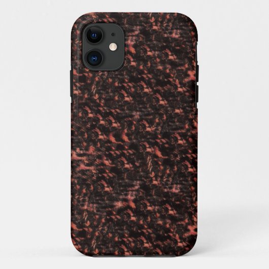 Schwarz-Rosa-Snakeskin-Muster Case-Mate iPhone Hülle (Rückseite)
