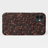 Schwarz-Rosa-Snakeskin-Muster Case-Mate iPhone Hülle (Rückseite (Horizontal))